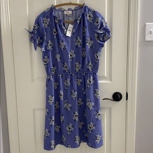 Loft Outlet dress - blue with flowers